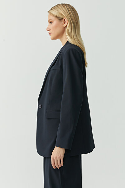 PAULMARK Γυναικείο μπουφάν με κουμπιά κλασικής κοπής