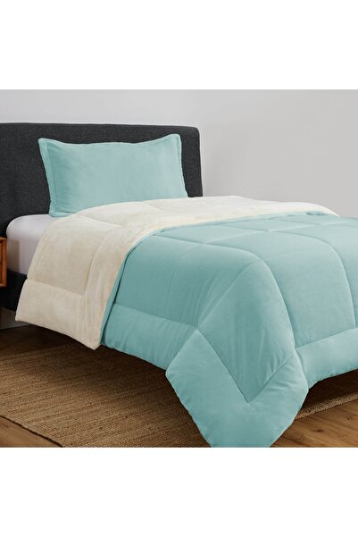 Orange Bed & Bath SOSOFT | Winter Fur Quilt Set (Single, 2 Pieces)