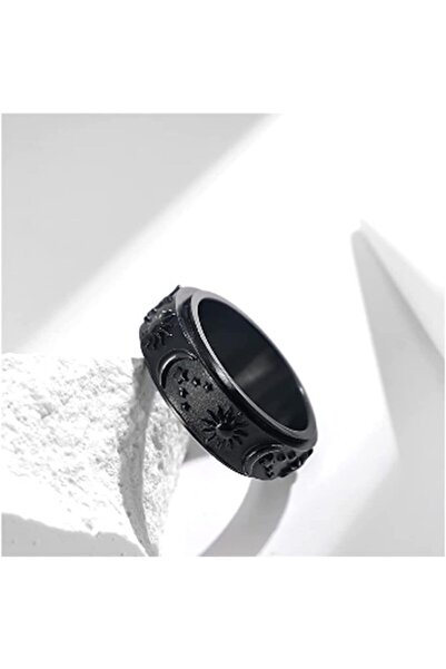 erorex ELECDON Stainless Steel Spinner Ring for Men Women Anxiety Fidget Rings for Relieving Stress...