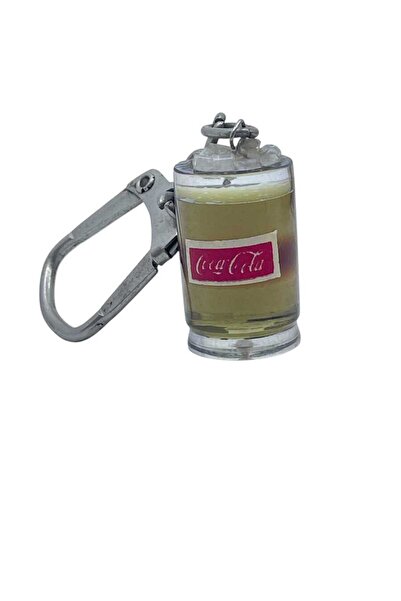 Gökçe Koleksiyon Coca Cola Buzlu Bardak Formunda Eski Anahtarlık AKS1762