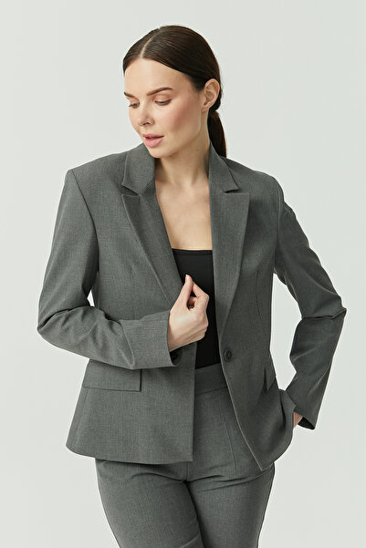 PAULMARK Jachetă cu un singur nasture