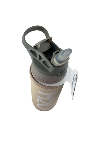 Tohana H2O Glass Flask with Straw and Cover 500 ml