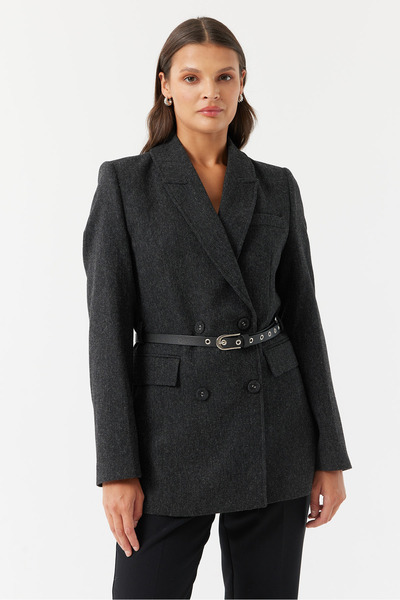 PAULMARK Γυναικείο μπουφάν διπλό πέτο Capama