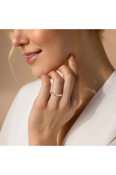 erorex 3mm Titanium Steel Fidget Anxiety Rings for Women Men,Wave Spinner Rings for Women,Rhombus...