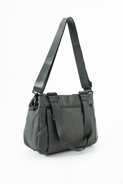 Sanmorris 5-Eye Patterned Parachute Fabric Adjustable Crossbody Strap Hand and Shoulder Bag