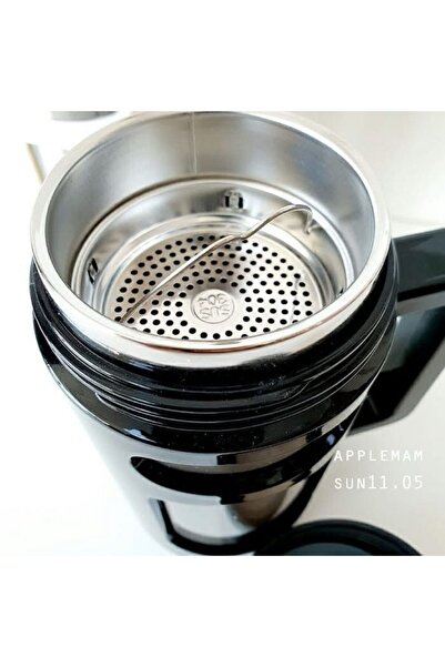 LUXURY Stainless steel mug with handle / Insulated mug for hot and cold drinks, 350ml, stainless steel 304 interior