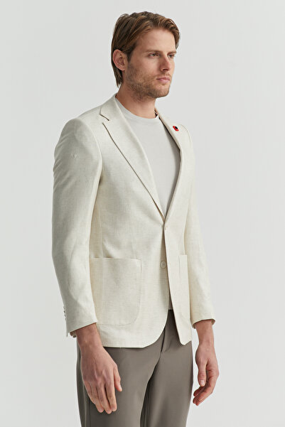 PAULMARK Ανδρικό μονόχρωμο μπουφάν με τσέπες