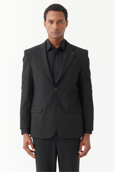 PAULMARK Чоловічий піджак з монокомірцем