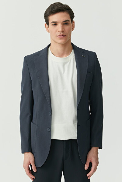 PAULMARK Чоловічий піджак з монокомірцем