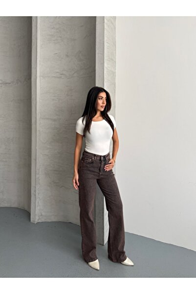 mrc Wide Leg Lycra Jeans Denim Pants