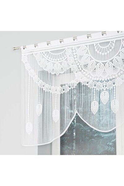 OTHERONE RANI - Ready-made jacquard macrame - 160x90 cm - white