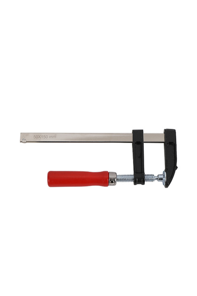 Lawazim Bar Clamp 15cm - Adjustable Screw Clamp with Wooden Handle