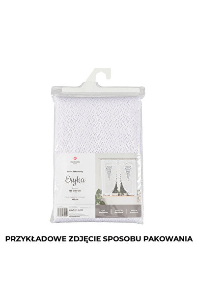 OTHERONE ERYKA - Ready-made jacquard panel - 160x120 cm - white