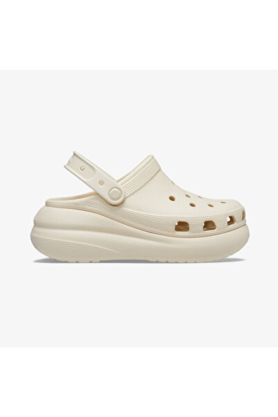Crocs Classic Crush Clog Kadın Krem Terlik
