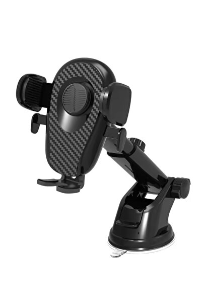 MR.SMART F.T.C Car Mobile Holder with Carbon Fiber Design, Strong Suction Cup...