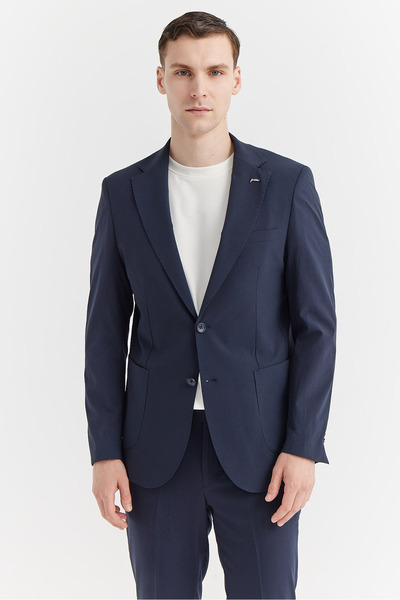 PAULMARK Men's Mono Collar Jacket