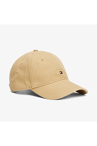 Tommy Hilfiger Flag Soft 6 Panel Erkek Bej Şapka