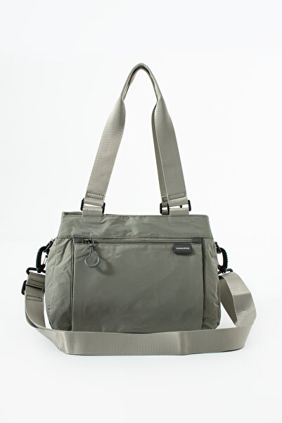 Sanmorris 5-Eye Patterned Parachute Fabric Adjustable Crossbody Strap Hand and Shoulder Bag