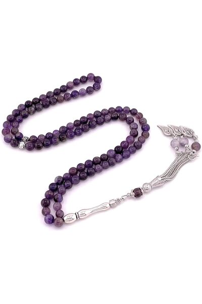 erorex Purple Stone Rosary 99