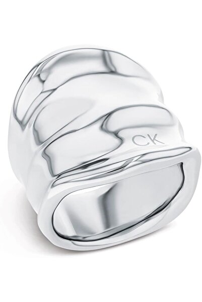 erorex Calvin Klein Women's Ring Element Collection Stainless Steel – Available in Various Sizes
