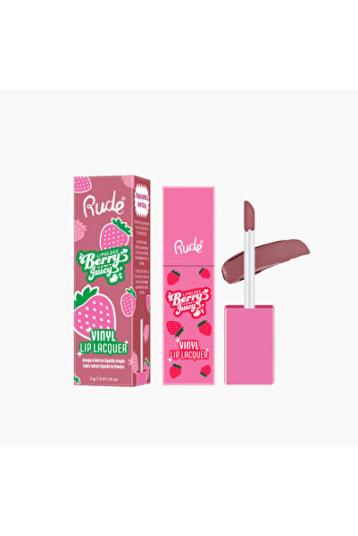 Rude أحمر شفاه فينيل بنكهة التوت والعصير - 2 غرام