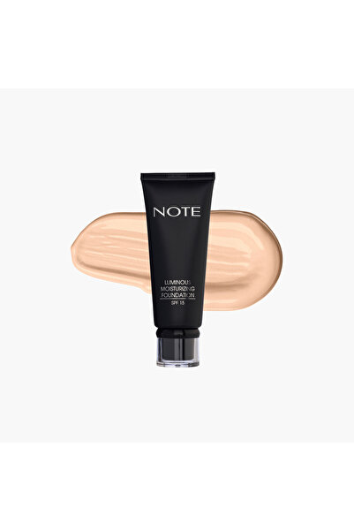 NOTE كريم أساس مرطب ومضيء بعامل حماية من الشمس 15