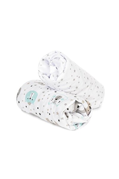 NO BRAND Set of 2 Oval Baby Sheets