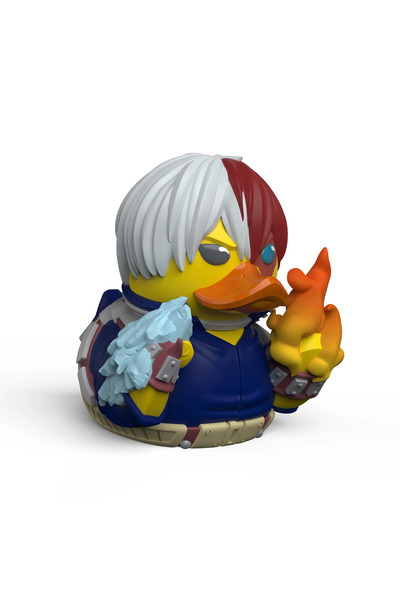 TUBBZ مجسم شخصية شوتو تودوروكي من MHA، مجسم قابل للتجميع بتصميم بطة كوسبلاي م...