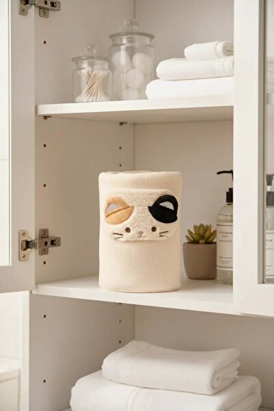 Miniso Sevimli Hayvanlar Serisi Emici Saç Havlusu (Kedi)