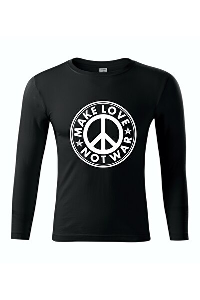 PICCOLIO® Black Piccolio unisex t-shirt – MAKE LOVE, NOT WAR