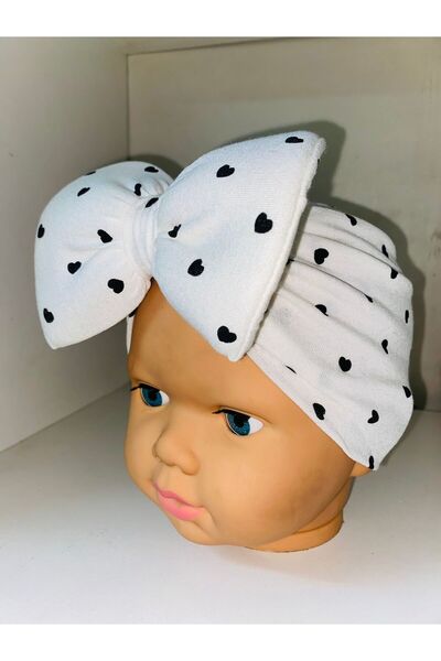 Amur Baby Bowknot Baby Bonnet & Bandana