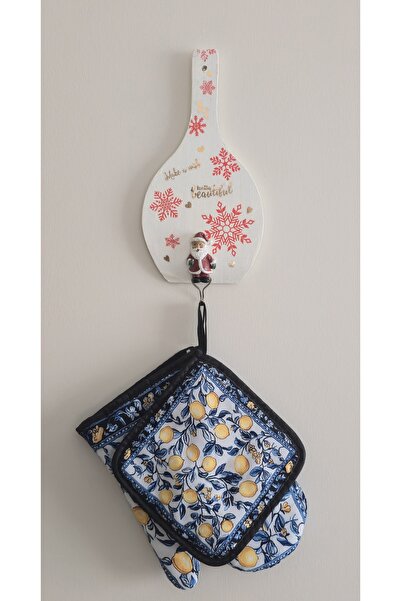 elayarts Havlu askılığı noel baba figürlü yılbaşı hediyesi