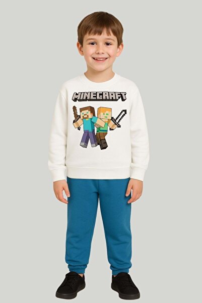 ww waka waka kids store Minecraft Štampano komplet trenerke za dečake