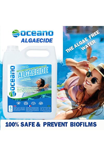 BIONATURCA Oceano Algaecide 5L - 100% Natural - Non-toxic - Biodegradable