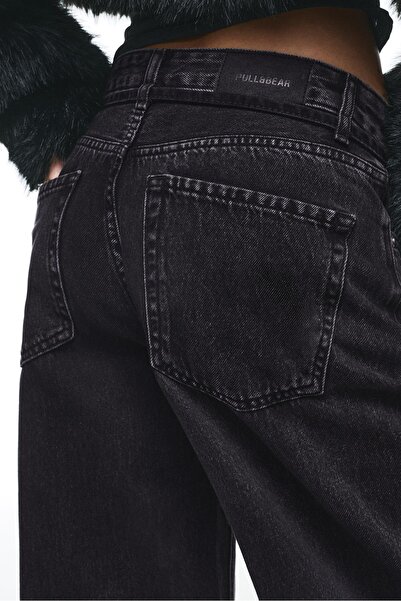 Pull & Bear Baggy jeans with drawstring