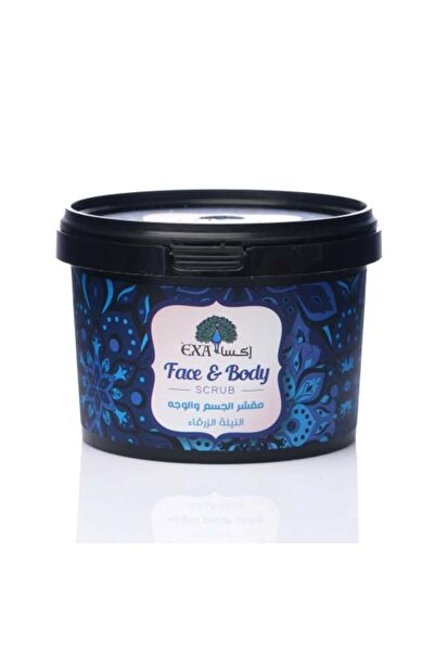 Aksa Face and Body Scrub - Blue Indigo, 400 g