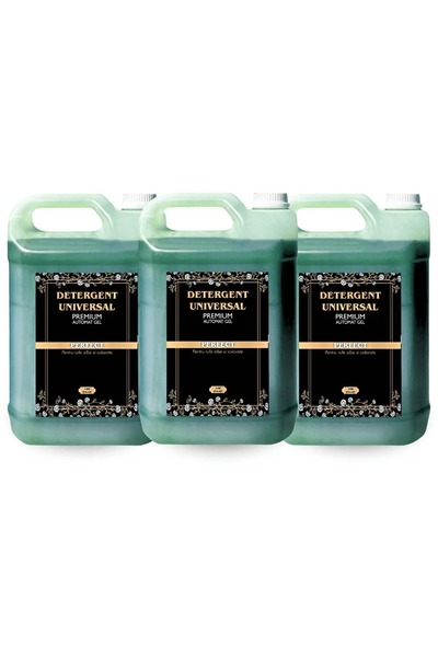 Arkara Clean Pack 3 x Universal Premium Automatic Gel Detergent 15 L