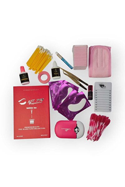 KIT PRO PROFESSIONAL 4D Eyelash Extension Kit, D Curl – K3