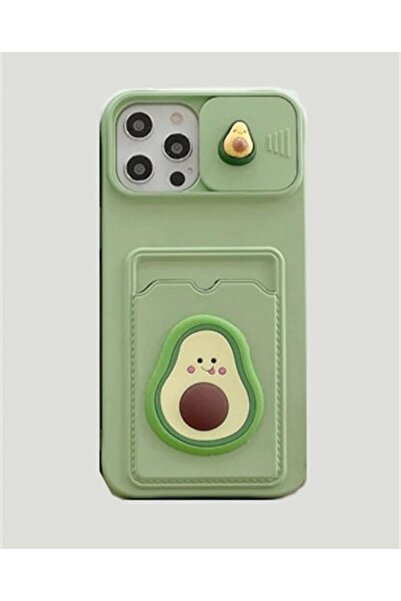 blissful sweet avocado phone case with pocket