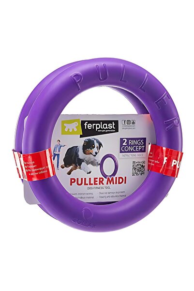 Ferplast Puller Midi Pull and Catch Dog Toy 2-Pack