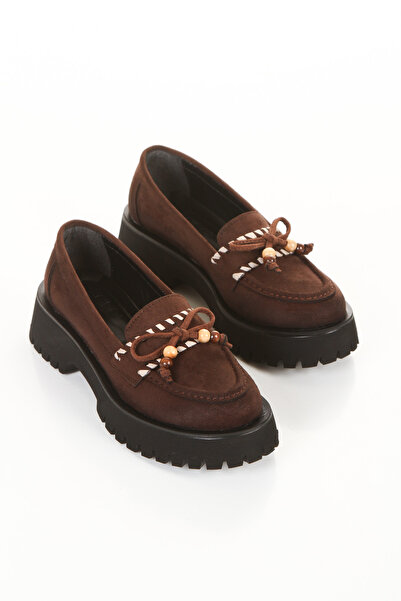 MİCONİ Γυναικείο άνετο καθημερινό loafer με φιόγκο