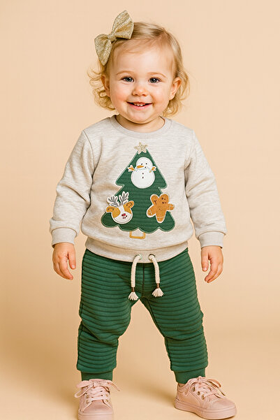 İNDİGO Tracksuit Set Happy New Year 6.9 Months - 2-3 Years Old