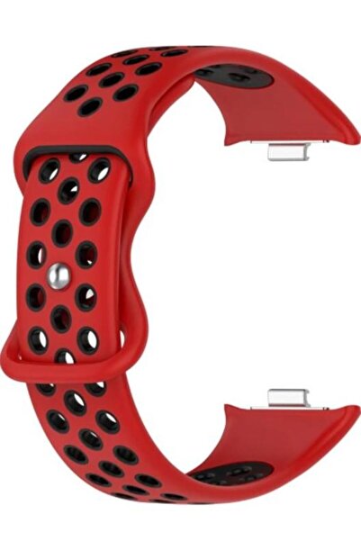 Mi7a Mi Band 8 Pro / Mi Band 9 Pro Uyumlu Delikli Silikon Kordon/Kayış