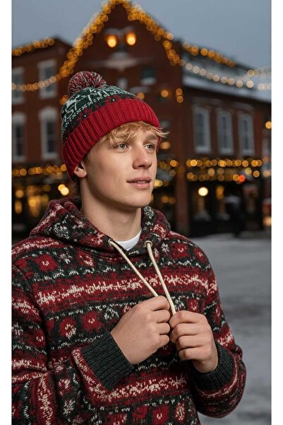 LAGRANZE Yılbaşı Temalı Unisex Bere