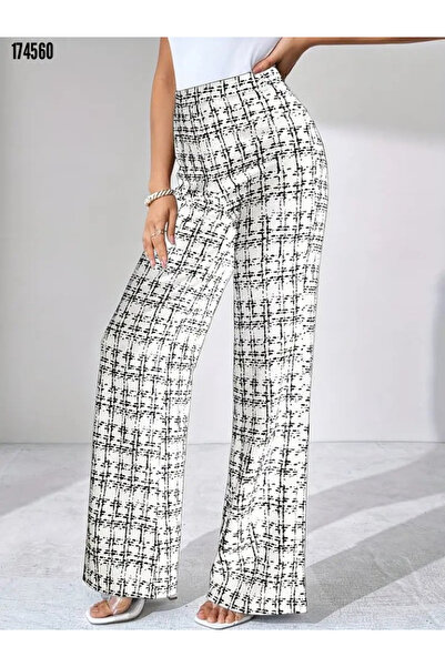 moda wanilia Women's High Waist Wide Leg Woven Pants – Modern Fit