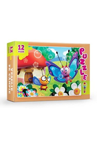Dorinta Puzzle - Veselie pe campie (12 piese)