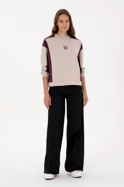 U.S. Polo Assn. Women's Burgundy Sweatshirt 50314951-Vr177