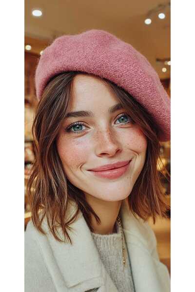 LAGRANZE Women's Premium Felt Painter Beret