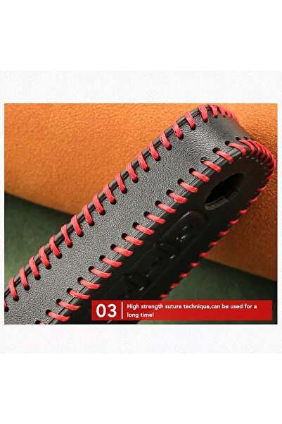 OEM 3-Button Faux Leather Key Case for Nissan X-Trail T33 / Kicks / Qashqai J12 / Juke / Teana / Altima
