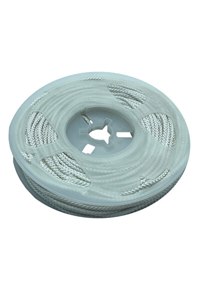 Home Ahşap Jaluzi Perde İpi White